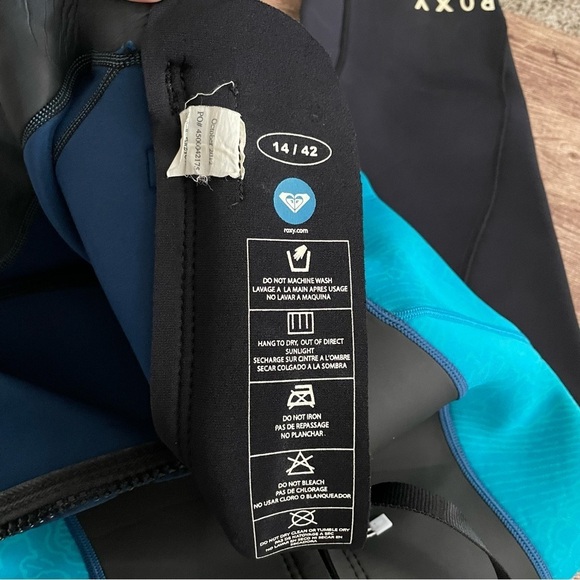 Roxy Women's Syncro 2 MM Girls Springsuit Size 14 - Picture 4 of 5